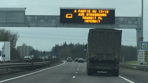 Trafic : l'A355 est désormais ouverte, les poids-lourds en transit...